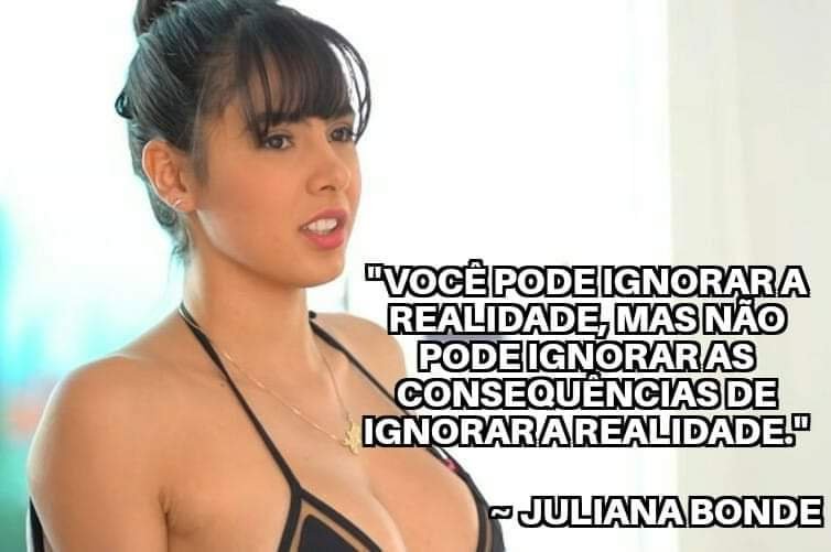 meme da Juliana Bonde pensadora