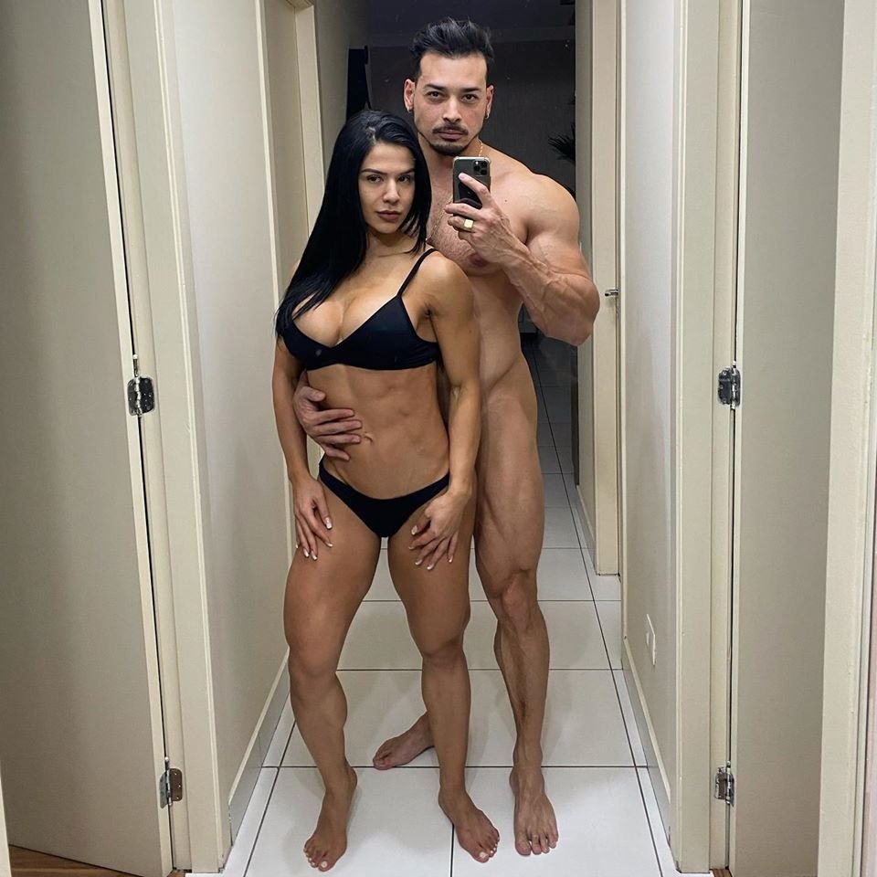 Eva Andressa e Felipe Franco pelados no Onlyfans