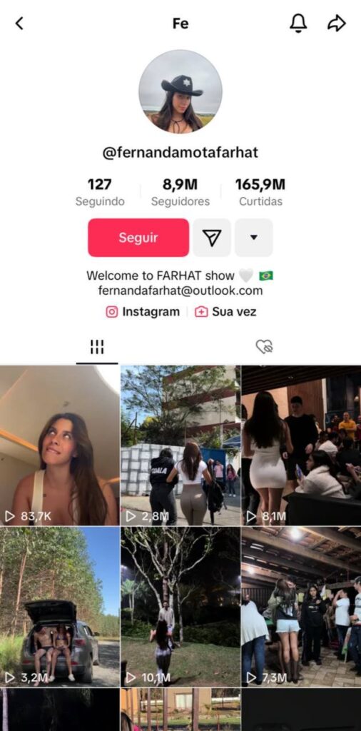 Fernanda Mota Farhat tiktok